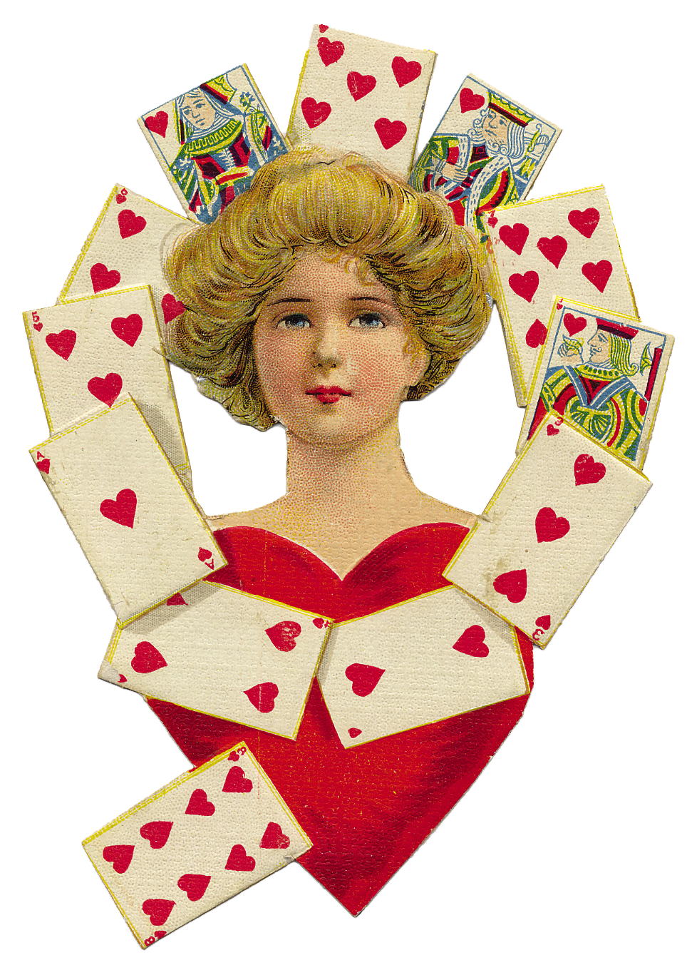 Graphics of the Day ...Vintage Queen of Hearts - The ...